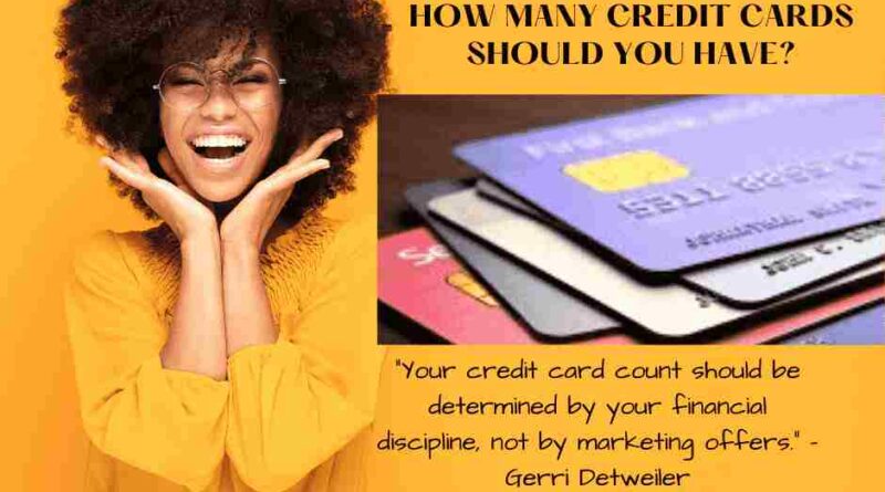 PROS AND CONS OF HOLDING MULTIPLE CREDIT CARDS