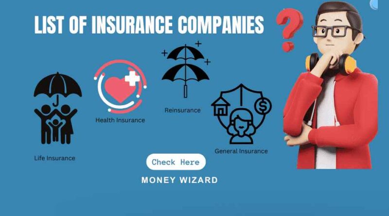 List of Insurance Companies